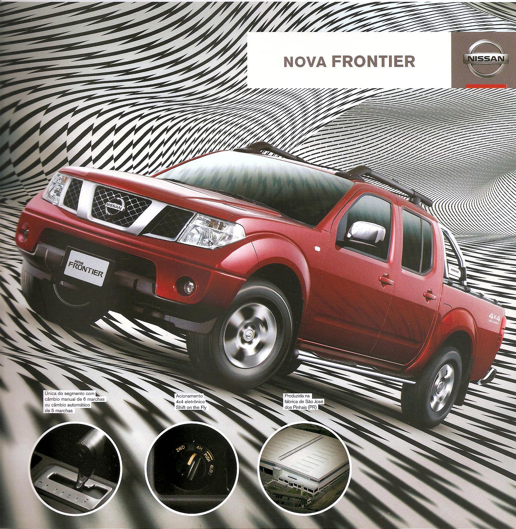 2012 Nissan frontier brochure